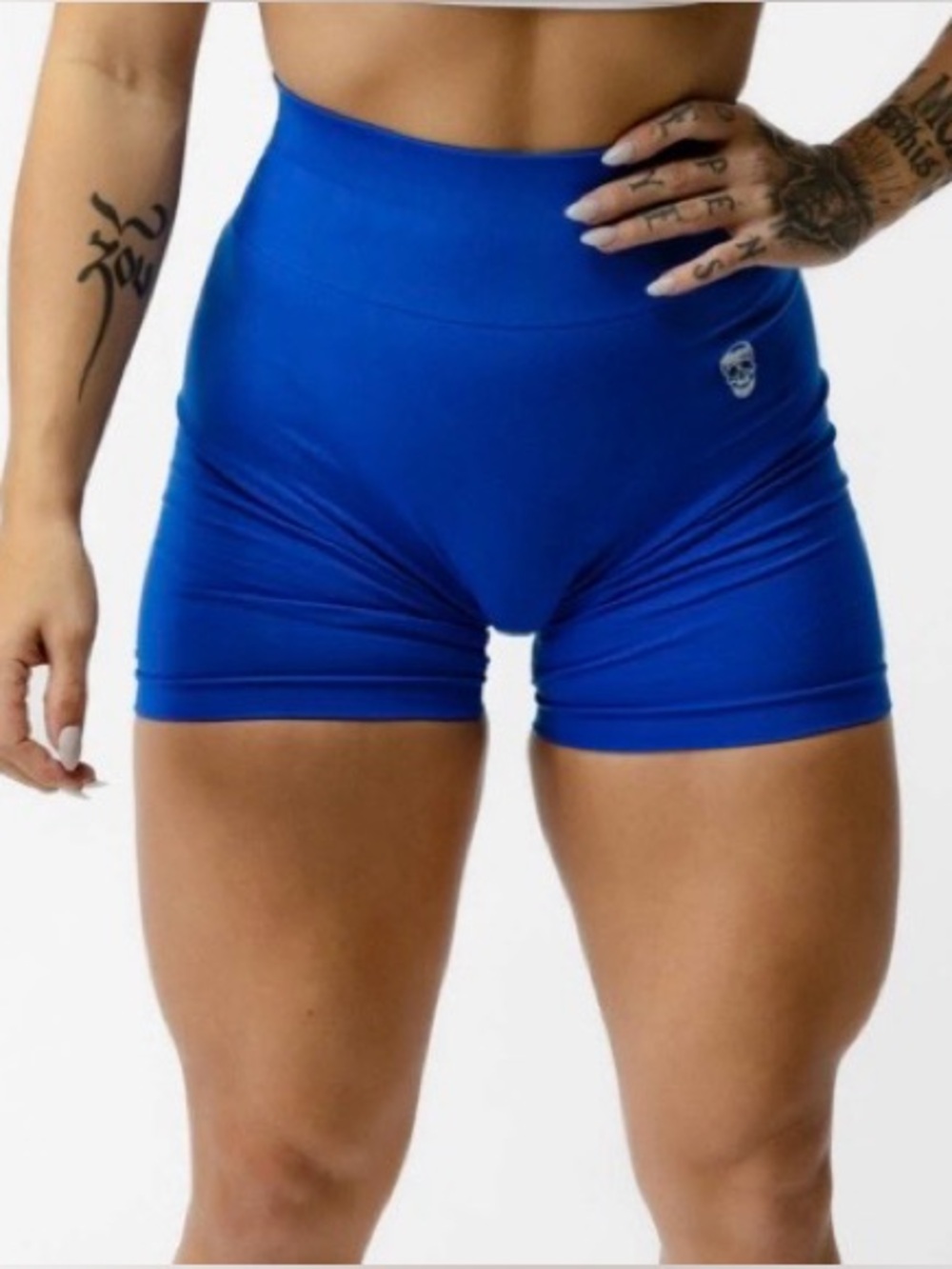 Gym Reapers Infinity Shorts size S Electric Blue